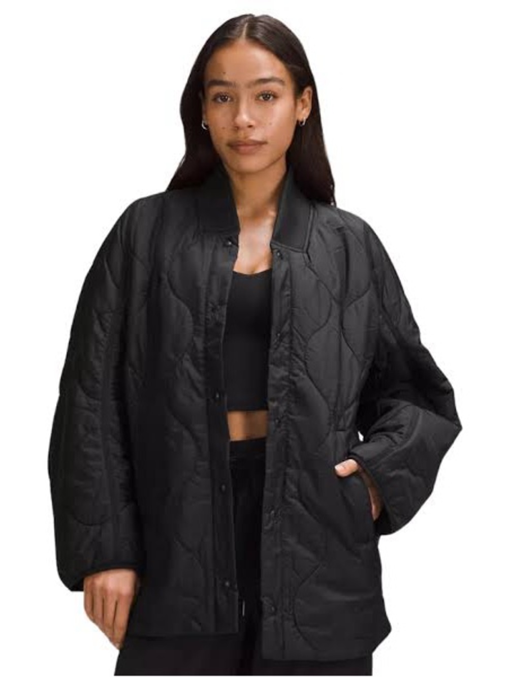 Lululemon Quilted Light Insulation Jacket in Black
